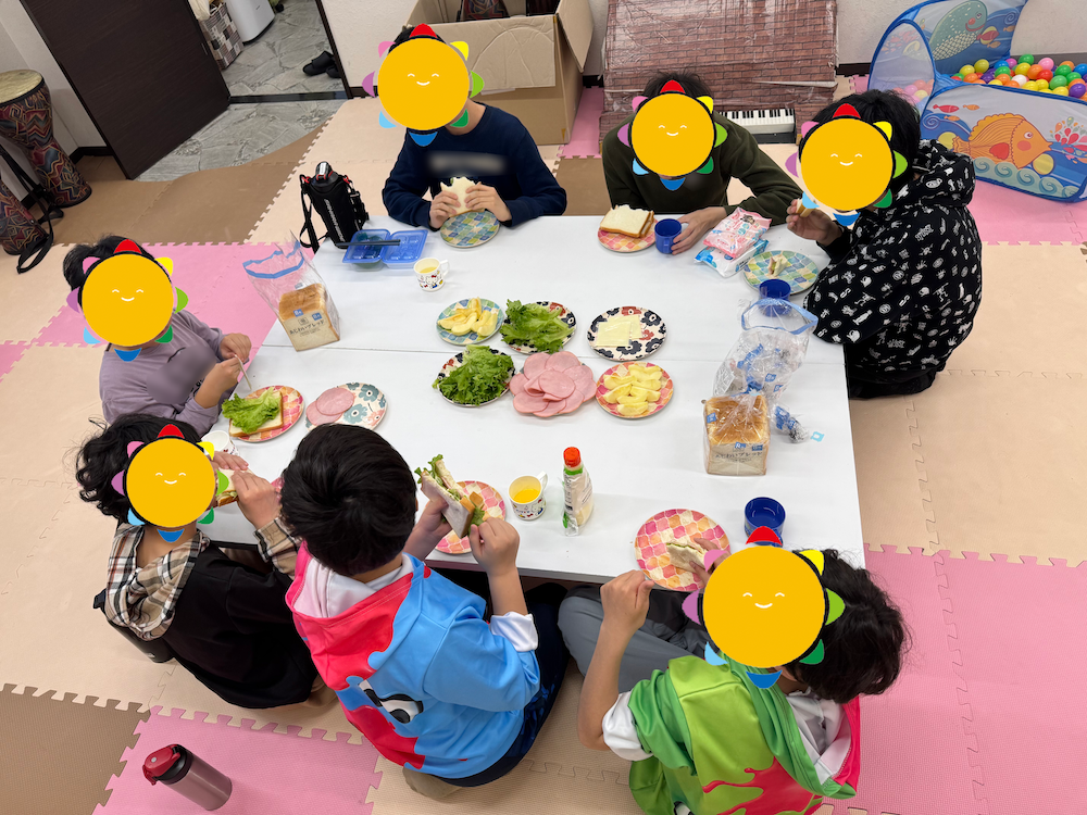 手作りサンドイッチ